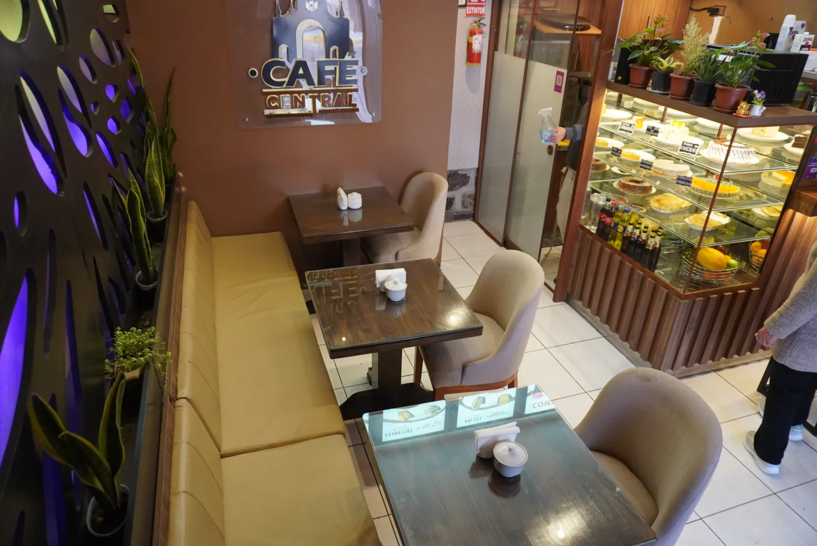 Café Central, the coffee neighborhood around the corner