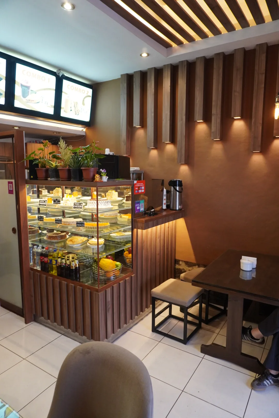 Café Central pastry display
